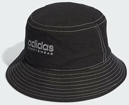 adidas Uniseks Classic Cotton Bucket Hat, Black/White/Grey Three,