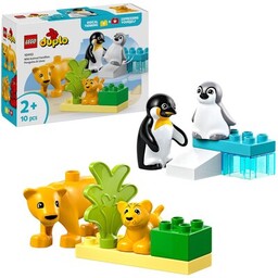 LEGO 10442 DUPLO Rodziny dzikich zwierząt: pingwiny