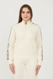 GUESS Beżowa bluza Britney Full Zip, Wybierz