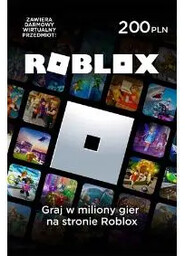 Doładowanie Roblox 200zł Obecnie dostępne tylko w sklepach