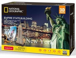 CUBIC FUN Puzzle 3D National Geographic Empire State