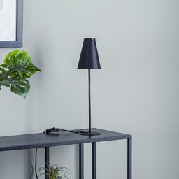 Nowodvorski Lighting Lampa stołowa Trifle, czarna