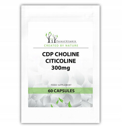 FOREST VITAMIN CDP Choline Citicoline 300mg 60caps