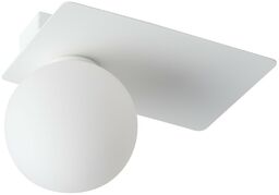 Minimalistyczna lampa sufitowa ARGON 33272 Sigma prostokątna biały