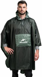 PELERYNA COLOR MATCHING RAINCOAT CNH23RG001-ARMY GREEN