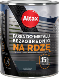 Farba do metalu ALTAX 750 ml antracyt połysk