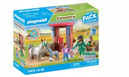 Playmobil 71471 Starter Pack Weterynarz z osiołkami Country