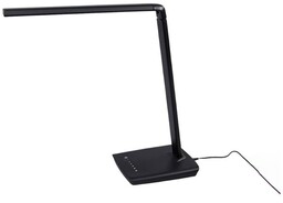 Lindby - Kuno LED Lampa Stołowa USB Black