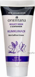 ORIENTANA - BIO AYURVEDA - RICH SAFFRON CREAM