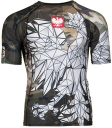 Extreme Hobby Rashguard Krótki Rękaw Polska Camo