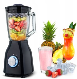 Blender Kielichowy Szklany Max 1400 W kruszy lód