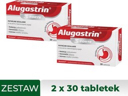 Zestaw Alugastrin 3 forte, 2x30tabl.