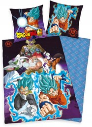 Dragonball Pościel 140x200 Bawełniana Dragon Ball Manga Son