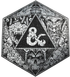 Puzzle Dungeons & Dragons - D20