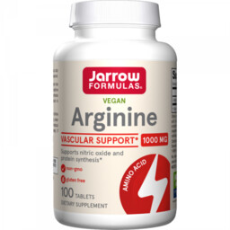 JARROW FORMULAS Arginine - L-Arginina 1000 mg (100