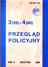 PRZEGLĄD POLICYJNY 3(59)-4(60) [antykwariat]