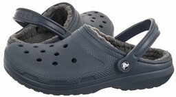 Klapki Crocs Classic Lined Clog Navy/Charcoal 203591-459 (CR263-b)