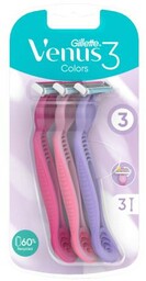 Gillette Venus 3 Colors Maszynki do golenia jednorazowe,