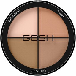 GOSH_Highlight Blush Contour 4in1 paleta do konturowania 001