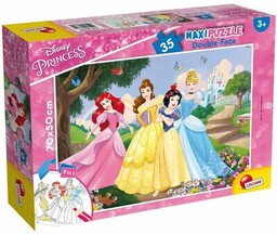 LISCIANI Puzzle Disney Princess Księżniczki 304-66704 (35 elementów)