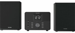 TECHNISAT Wieża Classic 700 Czarna, Odtwarzacz CD, Bluetooth,