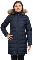 PŁASZCZ DEEP COVER PARKA WOMEN-DEEP DENIM