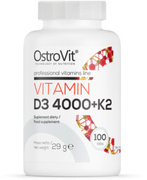 OstroVit Witamina D3 4000 + K2 100 tab