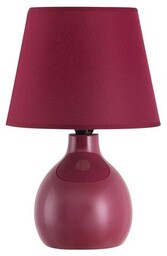 Rabalux 4478 lampa stołowa Ingrid, bordo