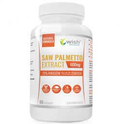 WISH Saw Palmetto Extract 600mg 60caps