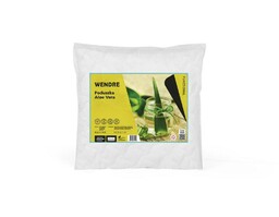 Wendre Poduszka Aloe Vera 40x40 pikowana biała mikrofibra