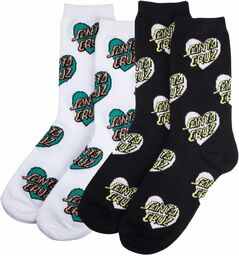 skarpety damskie SANTA CRUZ MULTI HEART DOT SOCKS