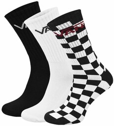 VANS Zestaw wysokich skarpet CLASSIC CREW SOCKS unisex-