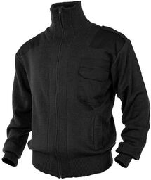 Sweter Mil-Tec Cardigan - Black