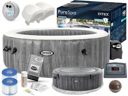 Dmuchane Ogrodowe Spa PureSpa Greywood Deluxe Intex 28442