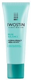 IWOSTIN PURE BALANCE Krem na noc, 50ml KRÓTKA