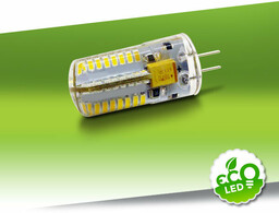 Żarówka 64LED 3014SMD SYLIKON G4 3W biała ciepła