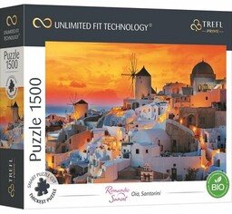 TREFL Puzzle Prime Unlimited Fit Technology Oia Santorini