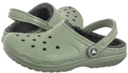 Klapki Crocs Classic Lined Clog Moss/Multi 203591-3WP (CR263-c)