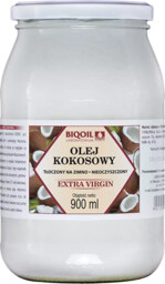 Olej kokosowy nierafinowany tłoczony na zimno 900 ml