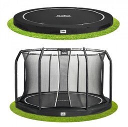 Trampolina Salta Premium Ground 251 cm z siatką