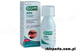 GUM Afta Clear płyn na afty 120 ml