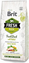 BRIT Fresh duck with millet active run &