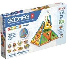 GEOMAG Klocki magnetyczne Supercolor Panels Recycled GEO-379