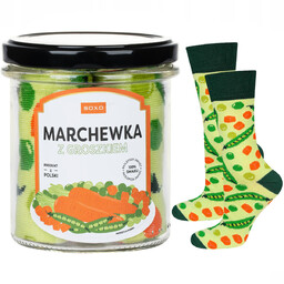 Skarpetki męskie kolorowe SOXO GOOD STUFF marchewka