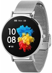 GARETT Smartwatch VERONA SREBRNY STALOWY