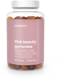 BeastPink Żelki Pink Beauty grejpfrut papaja wiśnia