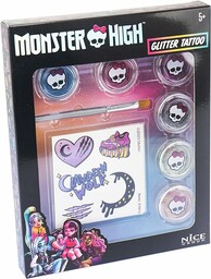 Nice Group - Monster High Glitter Tattoo, zestaw