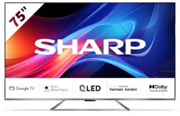 Sharp 75GP7465 75" QLED 4K Google TV Dolby