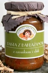 Pasta z bakłażanów z czosnkiem i chili Towary