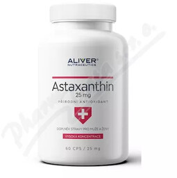 ALIVER Astaksantyna 25mg cps.60